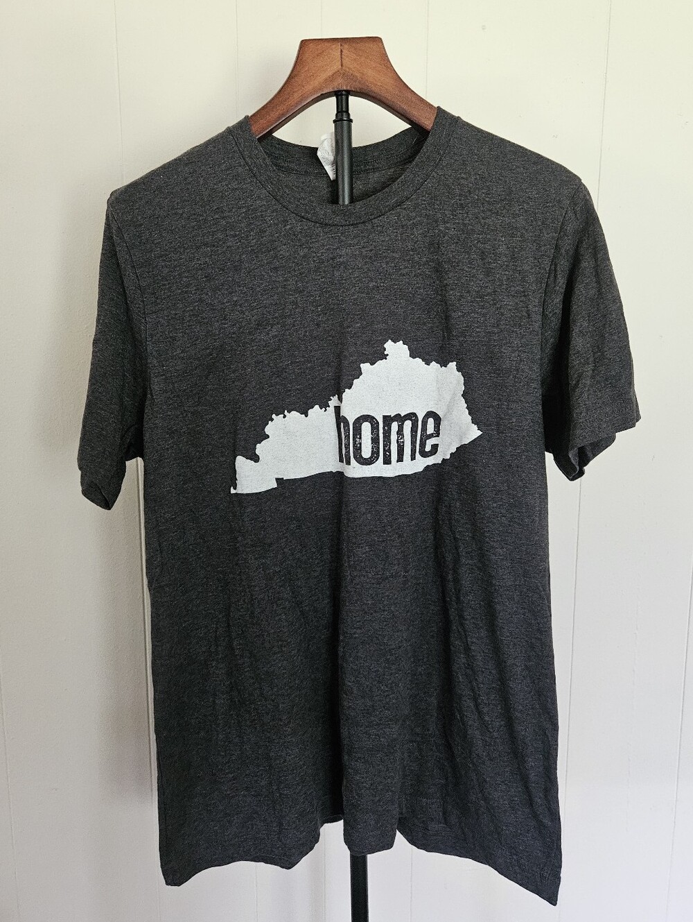 Bella Canvas Charcoal Gray Kentucky "Home" Women’s Top Size Large
